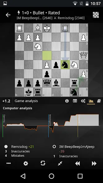 Скачать lichess • Free Online Chess (Мод: Бесплатные шахматы без ограничений) на Андроид — скриншот 3