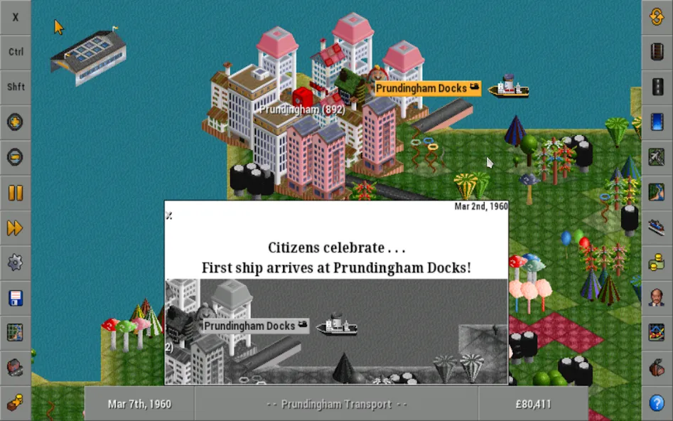OpenTTD на Андроид — Безлимитные деньги и ресурсы — скриншот 4 OpenTTD на Андроид — Безлимитные деньги и ресурсы — скриншот 4