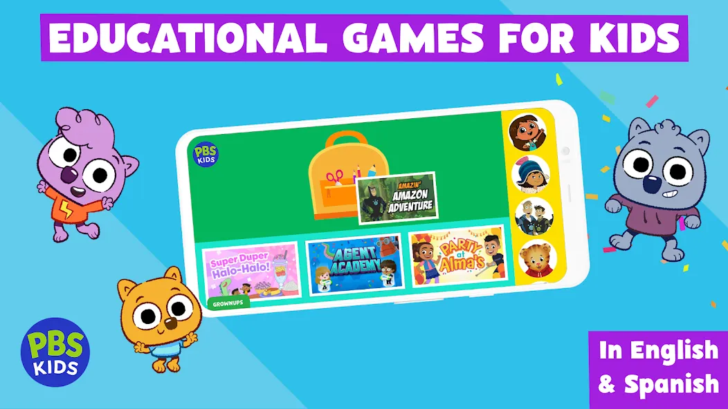 PBS KIDS Games — Открыты все игры и уровни — скриншот 1 PBS KIDS Games — Открыты все игры и уровни — скриншот 1