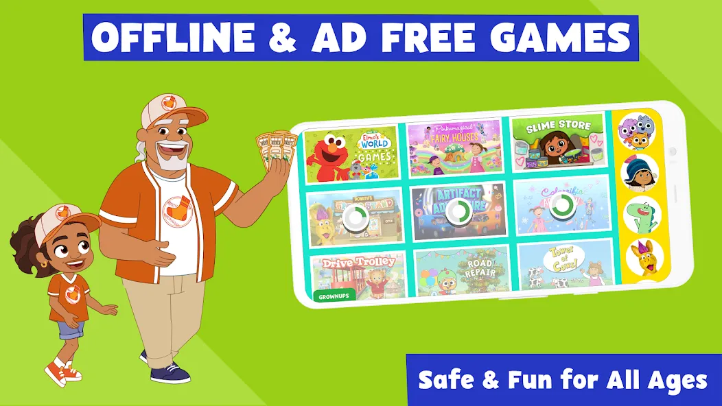 PBS KIDS Games — Открыты все игры и уровни — скриншот 2 PBS KIDS Games — Открыты все игры и уровни — скриншот 2