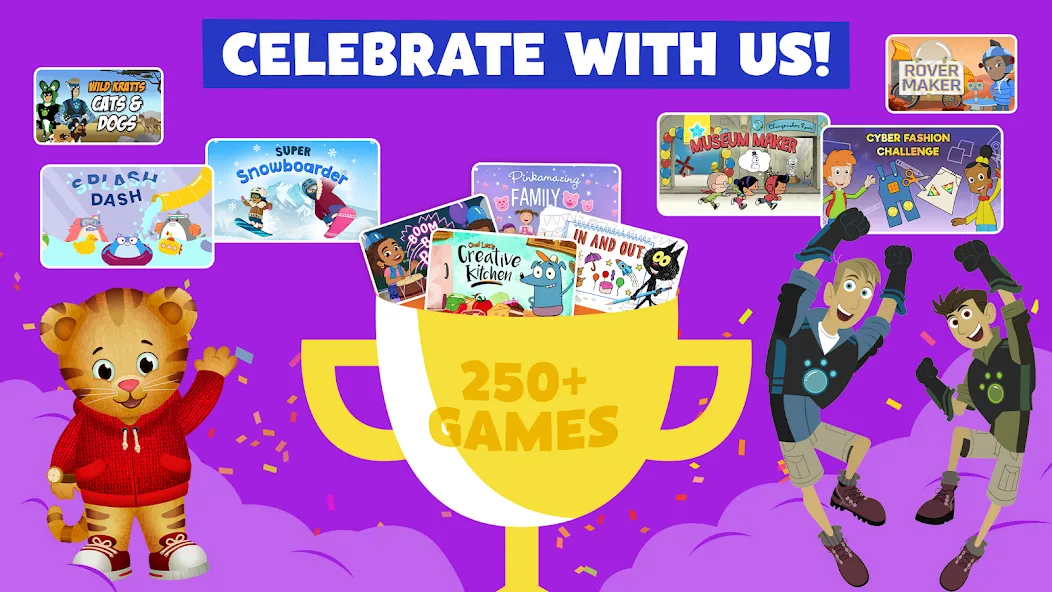 PBS KIDS Games — Открыты все игры и уровни — скриншот 4 PBS KIDS Games — Открыты все игры и уровни — скриншот 4