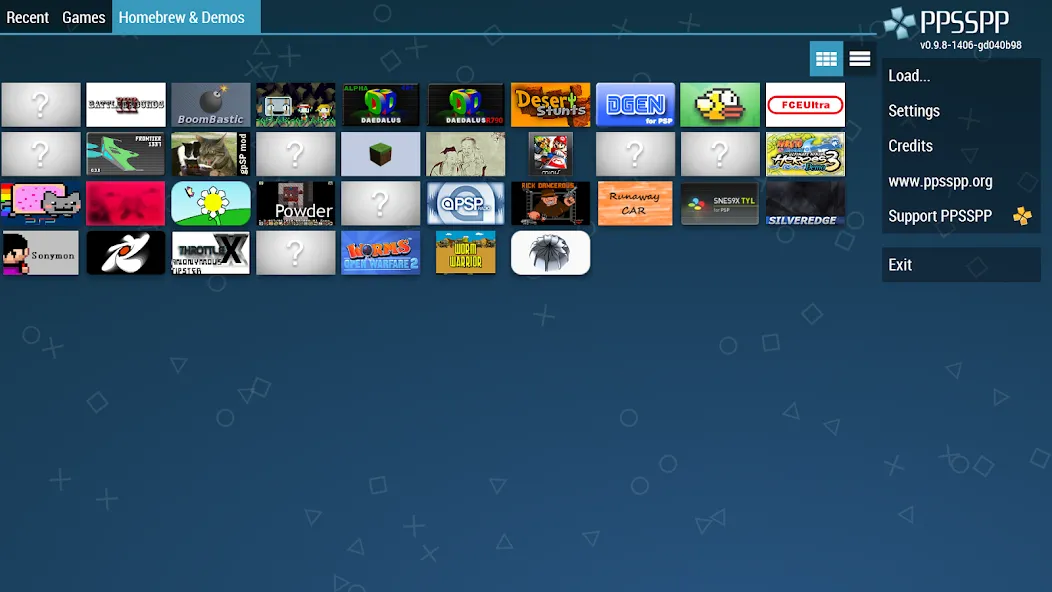 PPSSPP - PSP emulator на Андроид — Улучшенная совместимость и скорость — скриншот 3 PPSSPP - PSP emulator на Андроид — Улучшенная совместимость и скорость — скриншот 3