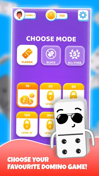 Dominoes - classic domino game (Мод Безлимитные костяшки и подсказки) — скриншот 5