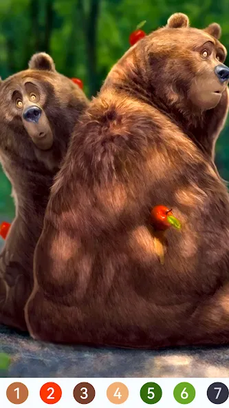Скачать Animal Paint by Number Game MOD APK — Все животные и раскраски открыты — скриншот 4