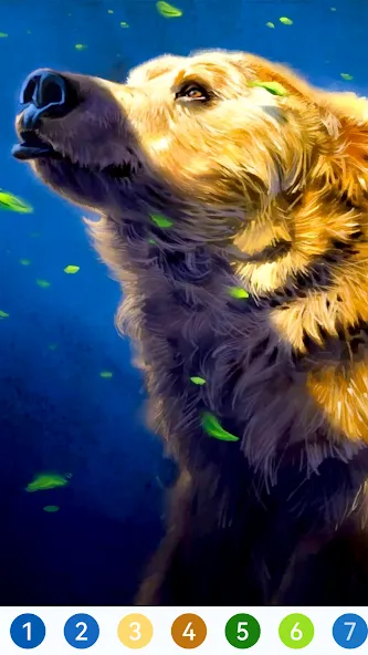 Скачать Animal Paint by Number Game MOD APK — Все животные и раскраски открыты — скриншот 5