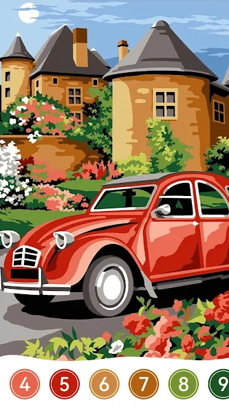 Tap Color by Number - Coloring на Андроид — Без рекламы и все раскраски открыты — скриншот 4 Tap Color by Number - Coloring на Андроид — Без рекламы и все раскраски открыты — скриншот 4