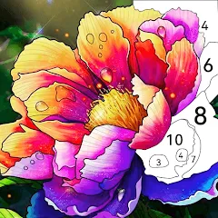 Tap Color by Number - Coloring на Андроид — Без рекламы и все раскраски открыты