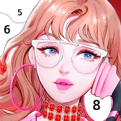 KPOP Paint by Number Coloring MOD APK — Без рекламы и все раскраски открыты