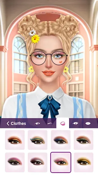 College Dress Up for Girls MOD APK на Android — Открыты все наряды и аксессуары — скриншот 4 College Dress Up for Girls MOD APK на Android — Открыты все наряды и аксессуары — скриншот 4