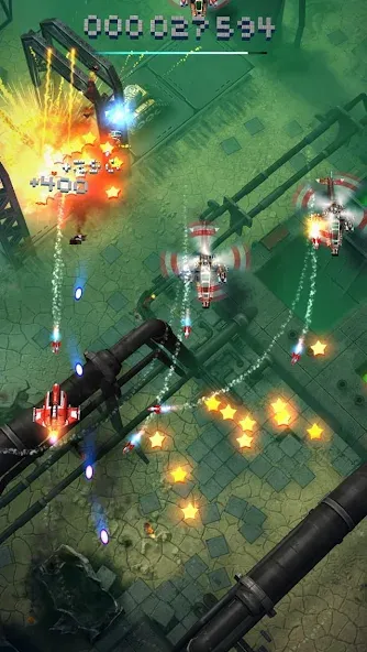 Sky Force Reloaded MOD — Безлимитные деньги и патроны на Андроид — скриншот 1 Sky Force Reloaded MOD — Безлимитные деньги и патроны на Андроид — скриншот 1