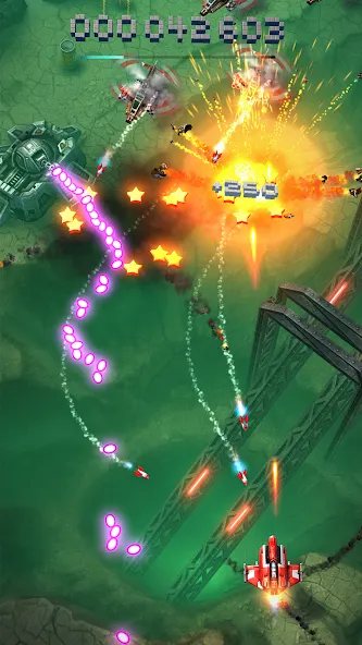 Sky Force Reloaded MOD — Безлимитные деньги и патроны на Андроид — скриншот 5 Sky Force Reloaded MOD — Безлимитные деньги и патроны на Андроид — скриншот 5