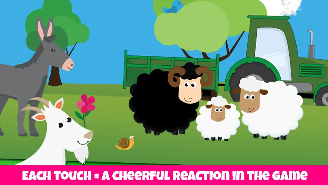 Farm animals game for babies Mod APK Все животные разблокированы — Скачать на Андроид — скриншот 1