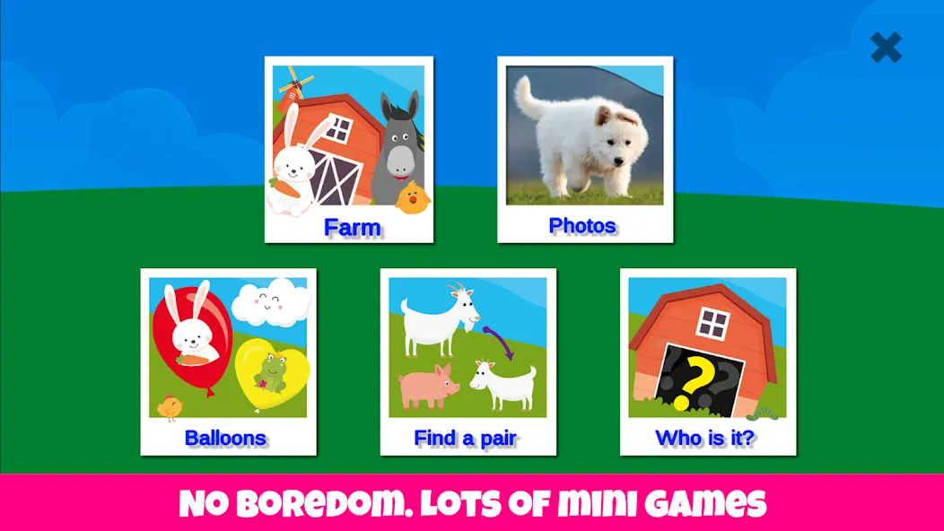 Farm animals game for babies Mod APK Все животные разблокированы — Скачать на Андроид — скриншот 3