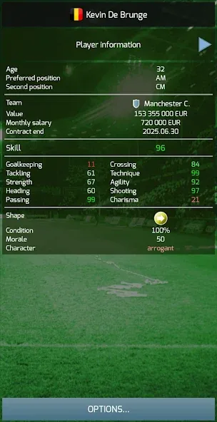 True Football 3 MOD — Безлимитные деньги и энергия на Андроид — скриншот 4