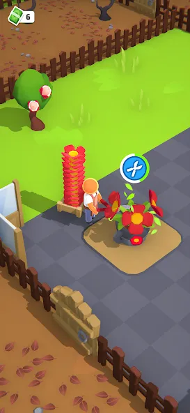 Скачать Flower factory tycoon (Мод: Безлимитные деньги и цветы) на Андроид — скриншот 5