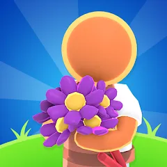 Скачать Flower factory tycoon (Мод: Безлимитные деньги и цветы) на Андроид