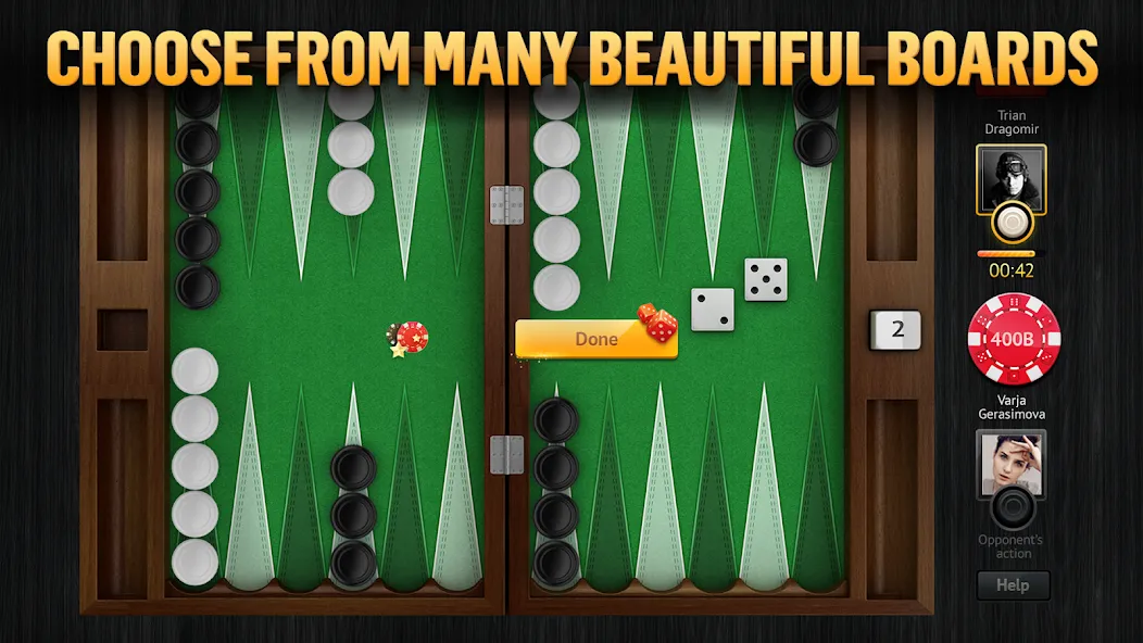 Скачать PlayGem Backgammon Play Live (Мод: Без рекламы и безлимитные монеты) на Андроид — скриншот 5