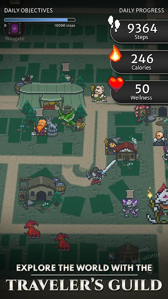 Скачать Orna: A fantasy RPG & GPS MMO на Android — Безлимитные ресурсы и опыт — скриншот 4 Скачать Orna: A fantasy RPG & GPS MMO на Android — Безлимитные ресурсы и опыт — скриншот 4