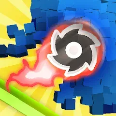 Взломанная Saw Brick Crusher – Pong 3D на Андроид — Разблокированы все уровни и скины