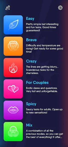 Скачать Spin and Dare : Party Game на Андроид — Безлимитные задания и весёлые челленджи — скриншот 2