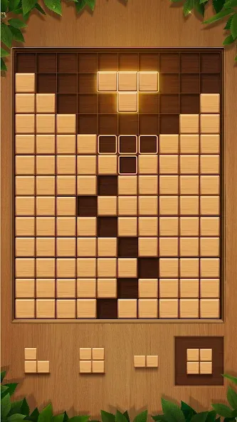 Скачать QBlock: Wood Block Puzzle Game на Android — Без рекламы и безлимитные подсказки — скриншот 1