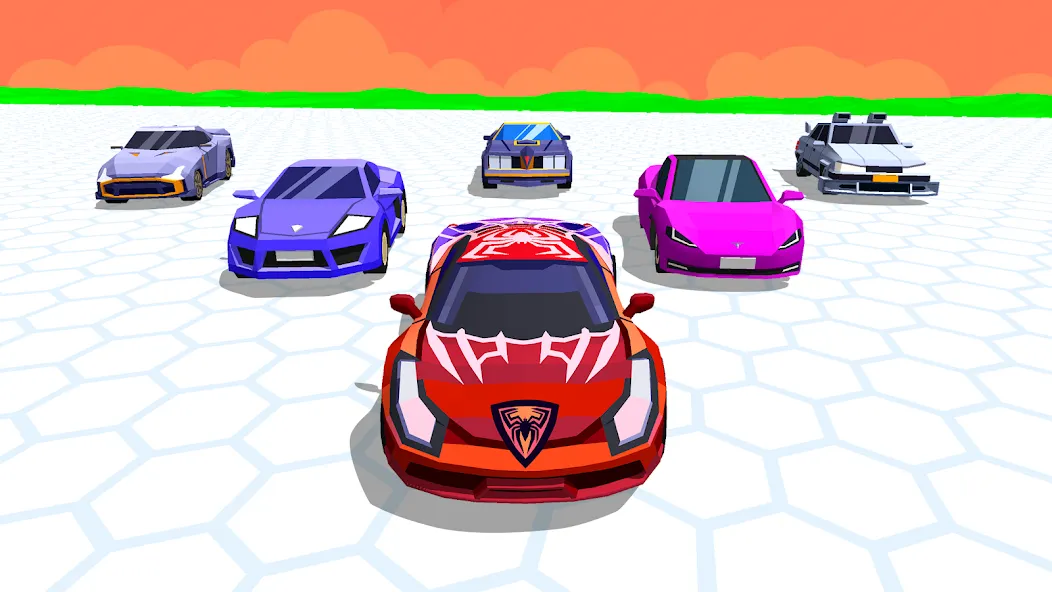 Cars Arena: Fast Race 3D на Андроид — Мод Безлимитные деньги и разблокированы машины — скриншот 2