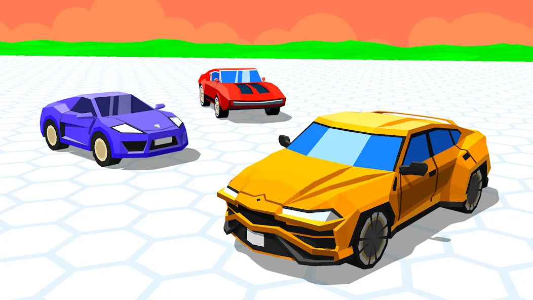 Cars Arena: Fast Race 3D на Андроид — Мод Безлимитные деньги и разблокированы машины — скриншот 3