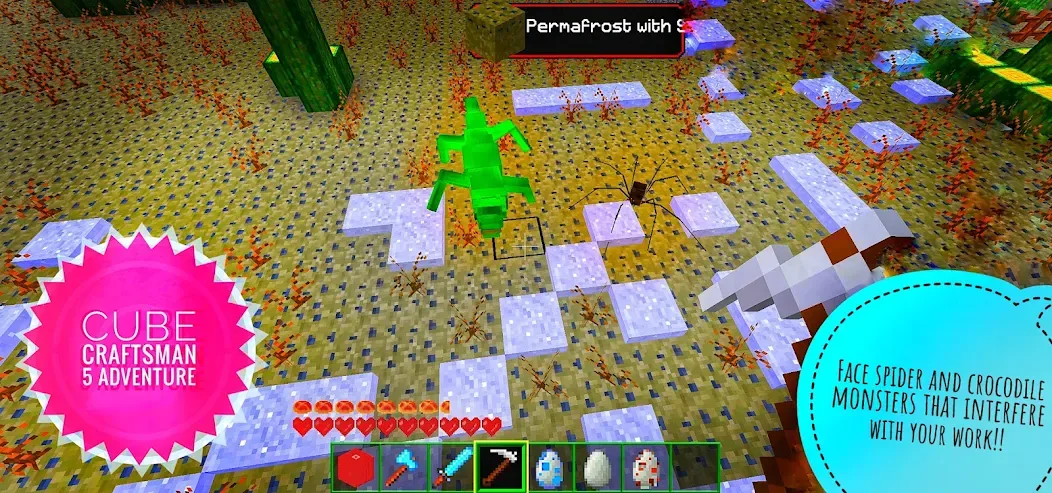 Cube Craftsman 5 Adventure Mod APK Новые приключения и редкие ресурсы — Скачать на Андроид — скриншот 4