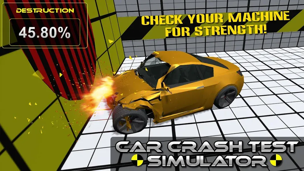 Car Crash Test Simulator Mod APK Безлимитные деньги и все машины — Скачать на Андроид — скриншот 5