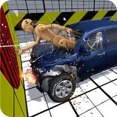 Car Crash Test Simulator Mod APK Безлимитные деньги и все машины — Скачать на Андроид