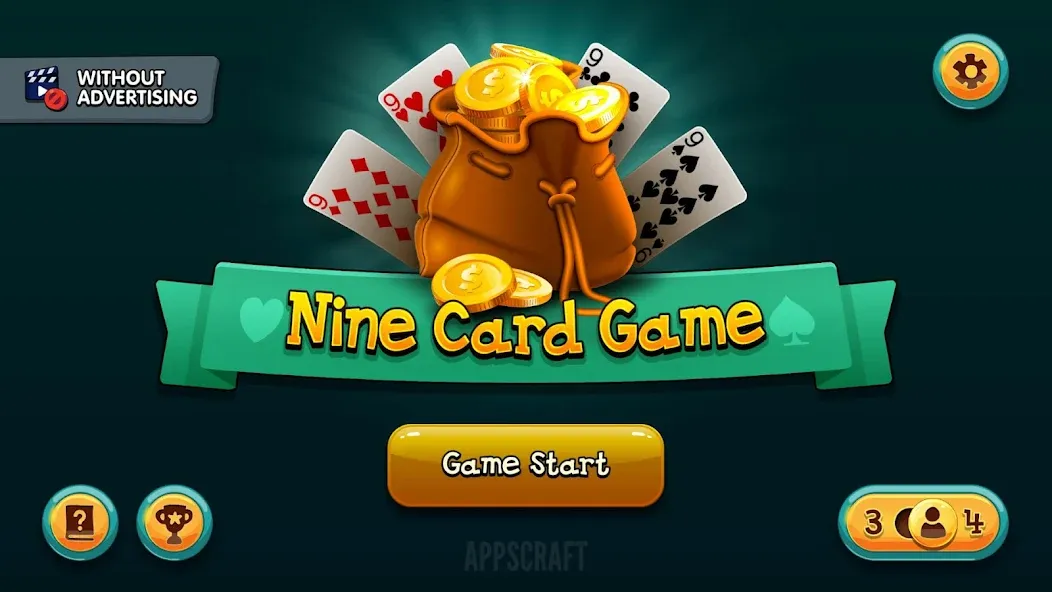 Nine Card Game online offline на Андроид — Мод Разблокированы все режимы и карты — скриншот 2