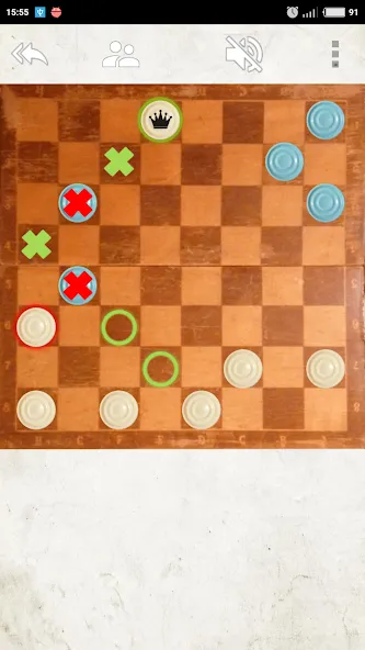 USSR Checkers MOD — Безлимитные подсказки и отмена ходов на Андроид — скриншот 4