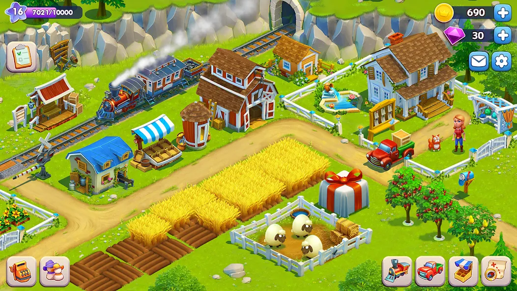 Golden Farm — Взломанная версия (Безлимитные монеты и ресурсы) — скриншот 5