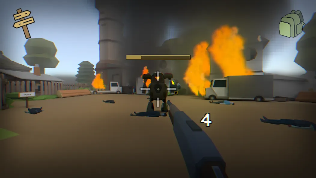 Скачать Bunker 23 - Action Adventure — Модификация Безлимитные ресурсы и оружие — скриншот 1