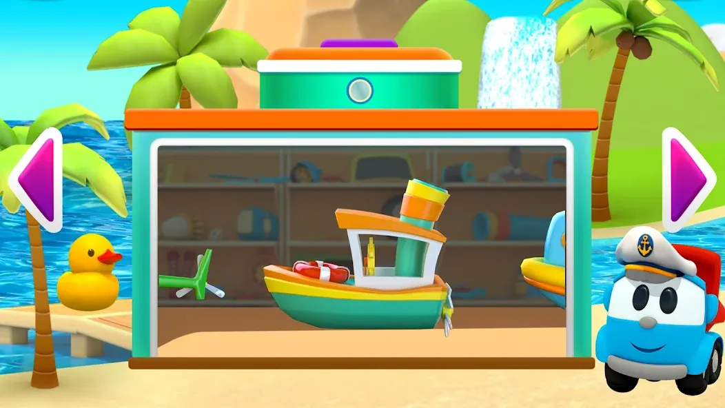 Скачать Leo 2: Puzzles & Cars for Kids с модом — Безлимитные деньги и все машины открыты — скриншот 3