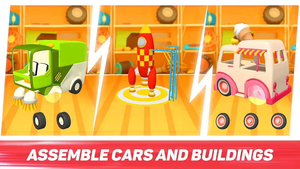 Скачать взлом Leo Runner: car games for kids на Андроид — Безлимитные деньги и все машины открыты — скриншот 2 Скачать взлом Leo Runner: car games for kids на Андроид — Безлимитные деньги и все машины открыты — скриншот 2