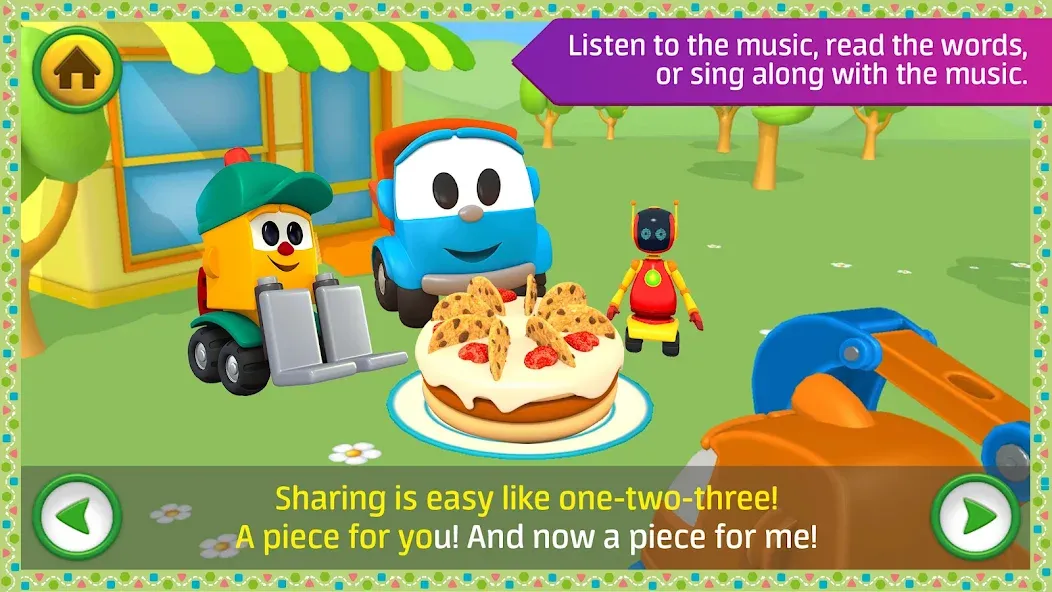 Leo kids songs and music games (Мод Все песни и игры открыты) — скриншот 2