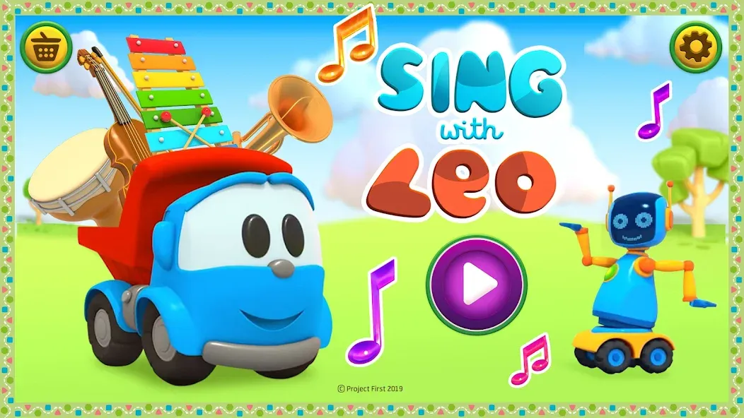 Leo kids songs and music games (Мод Все песни и игры открыты) — скриншот 5