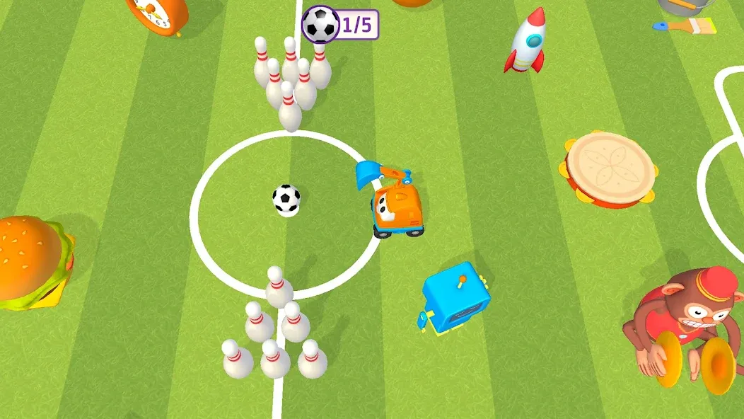 Скачать Leo's World: toddler adventure MOD APK — Открыты все уровни и персонажи — скриншот 3