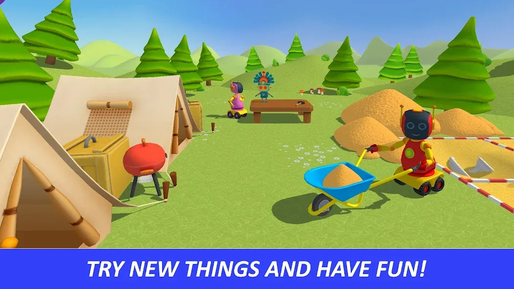 Скачать Leo's World: toddler adventure MOD APK — Открыты все уровни и персонажи — скриншот 4
