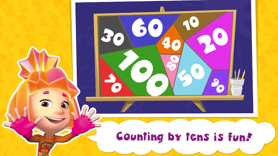 Скачать The Fixies Math Learning Games — Последняя версия (Разблокированы все математические игры) — скриншот 4