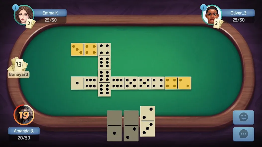 Взлом Domino - Dominos online game — Без рекламы и бесконечные монеты — скриншот 5 Взлом Domino - Dominos online game — Без рекламы и бесконечные монеты — скриншот 5