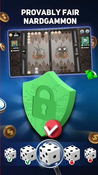 Скачать взлом Narde Tournament на Андроид — Безлимитные монеты и все турниры — скриншот 5 Скачать взлом Narde Tournament на Андроид — Безлимитные монеты и все турниры — скриншот 5