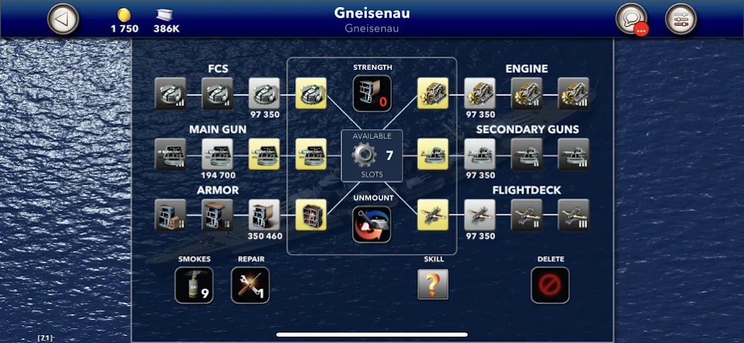 Скачать Navy Field: Online Sea Battles на Андроид — Безлимитные ресурсы и усиленный флот — скриншот 3