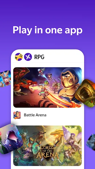Yandex Games RPG and Role на Андроид — Ролевые приключения без ограничений — скриншот 2