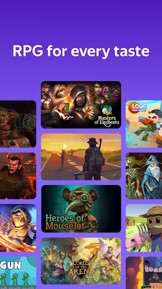 Yandex Games RPG and Role на Андроид — Ролевые приключения без ограничений — скриншот 3