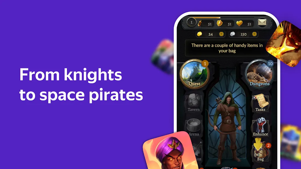 Yandex Games RPG and Role на Андроид — Ролевые приключения без ограничений — скриншот 4