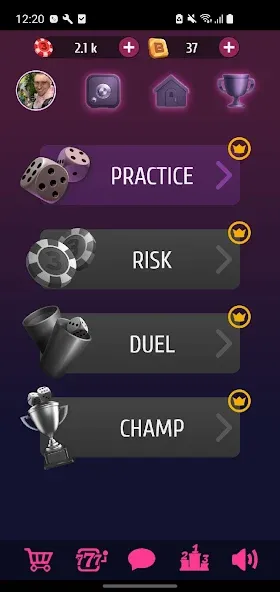 Скачать Farkle Pro - 10000 dice game на телефон — Безлимитные броски и очки — скриншот 1 Скачать Farkle Pro - 10000 dice game на телефон — Безлимитные броски и очки — скриншот 1