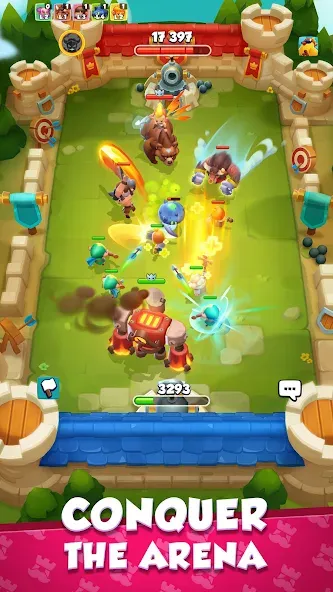 Скачать Rush Arena: PvP Tower Defense с модом — Безлимитные деньги и усиленные башни — скриншот 2
