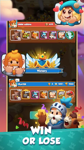 Скачать Rush Arena: PvP Tower Defense с модом — Безлимитные деньги и усиленные башни — скриншот 5